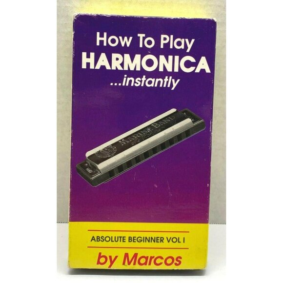 How to Play Harmonica Instantly VHS Learn Video 1988 Absolute Beginner Vol 1 - Picture 7 of 7